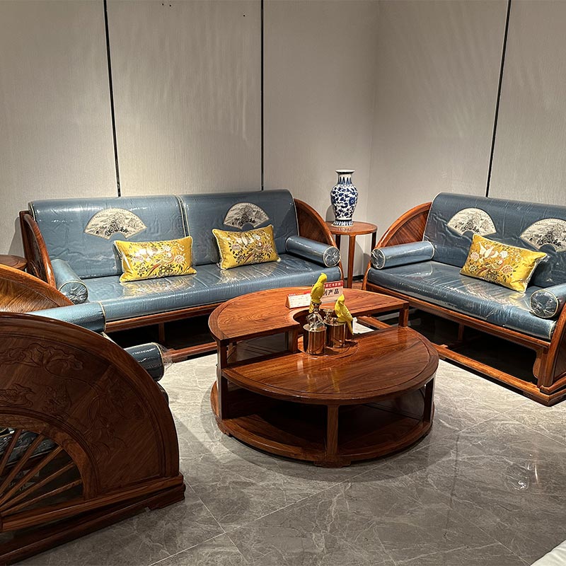 Chinese Style Classical Mahogany Sofa
