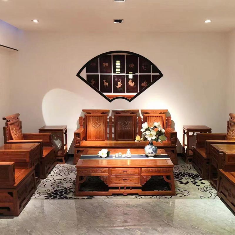Chinese Style Corner Sofa