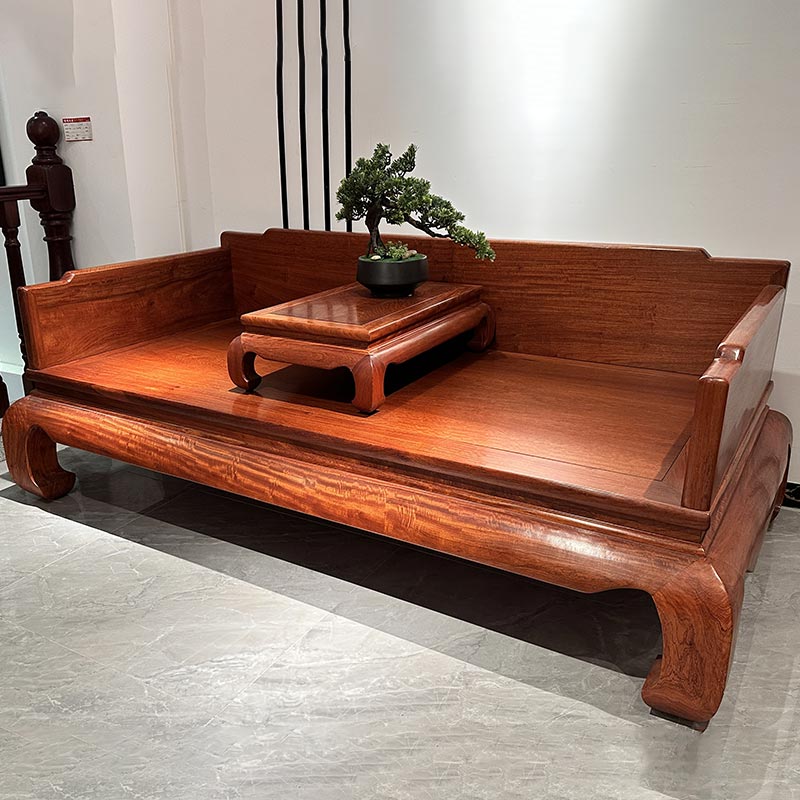 Bagong Chinese Style Mahogany Bed